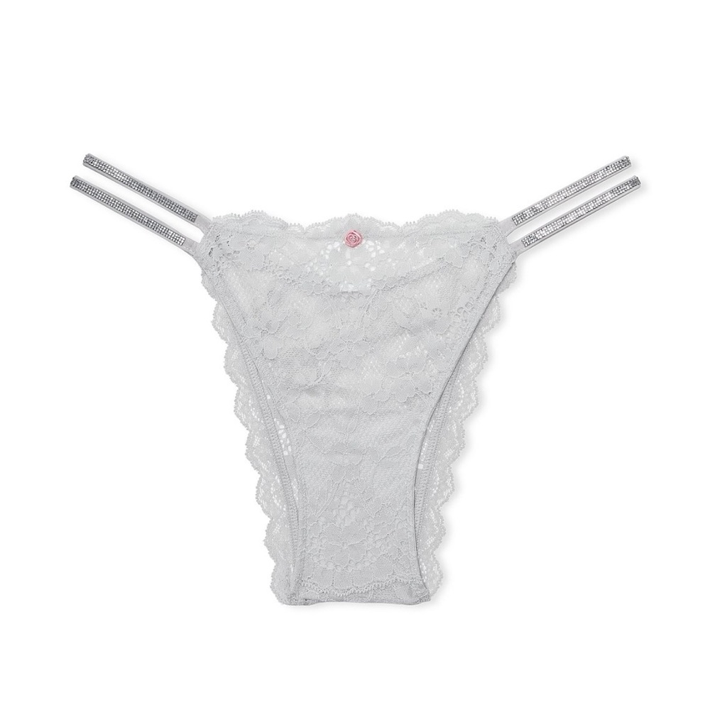 Victoria's Secret Dream Angels Twinkle Strap Lace Brazilian Panty